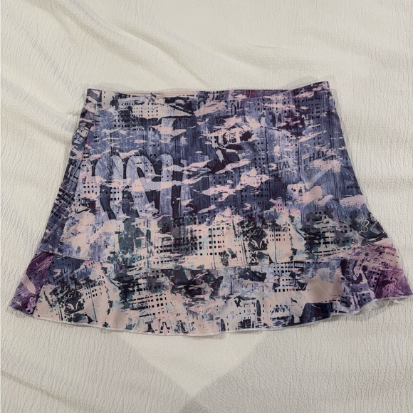 Abstract Print Women's Athletic Skirt - Picture 1 of 6
